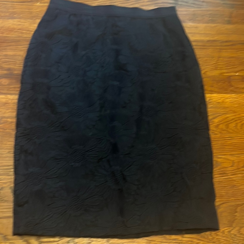 NWT! 0p embroidered/lined skirt